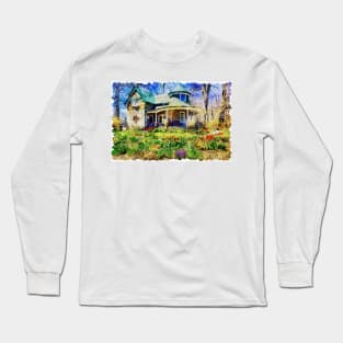 Kew Gardens Cottage 2 Long Sleeve T-Shirt